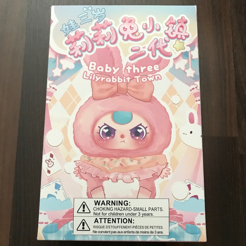 NEW Three Baby Lily Rabbit Town V2 Series Plush Blind Box